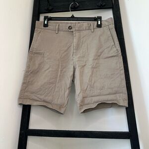 Reiss Beige Men's Flat Front Shorts